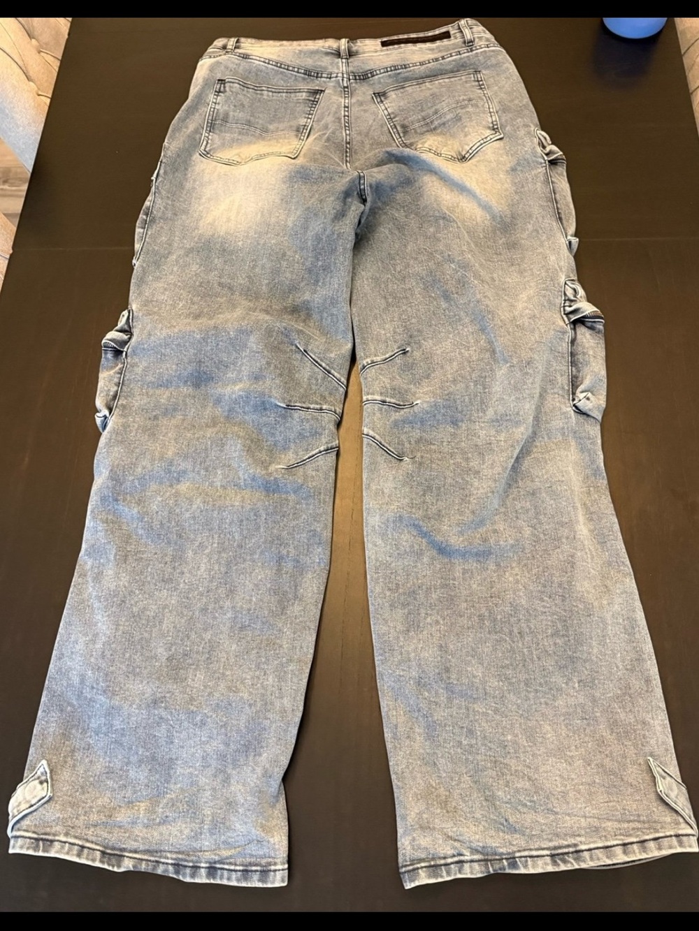 Baggy Denim Cargo Jean - Picture 6 of 11